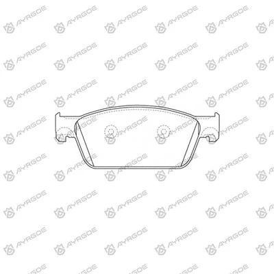 Pn33 00 1W pads tal-brejkijiet għal Renault Megane ba 0 0 ba04 ba0b